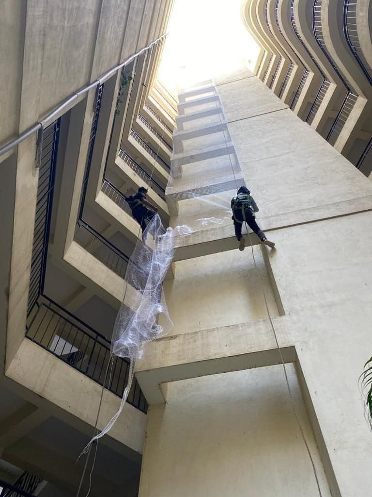 SVR Enterprises Duct Area Safety Nets Chennai