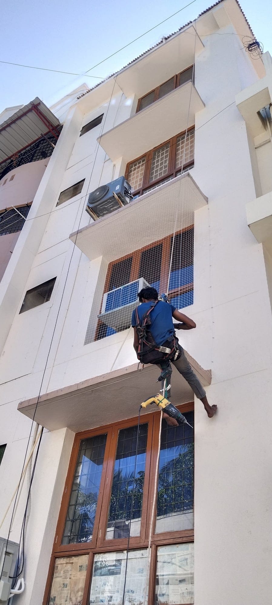 SVR Enterprises Duct Area Vertical Shaft Netting Mogappair, Chennai